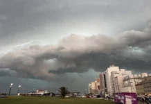Emiten alerta amarillo por tormentas severas para este viernes en Necochea y Quequén