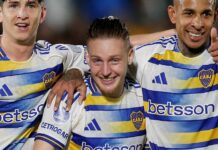 Boca aplastó a Recoleta en Paraguay, se llevó la serie 7-1 y se metió en los cuartos de la Copa Sudamericana