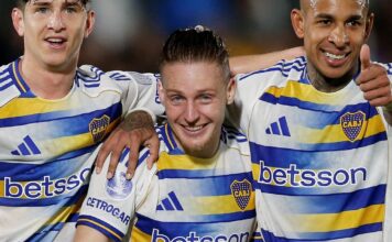 Boca aplastó a Recoleta en Paraguay, se llevó la serie 7-1 y se metió en los cuartos de la Copa Sudamericana