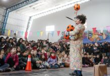 Familias y chicos disfrutaron de una gran fiesta por el Día del Niño en Quequén