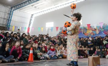 Familias y chicos disfrutaron de una gran fiesta por el Día del Niño en Quequén