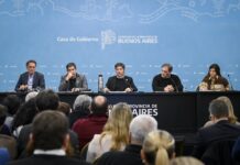 El intendente Rojas fue parte de la presentación del Plan de Prevención y Mitigación del Niño junto a Kicillof