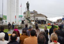 “Ante los desafíos que tenemos por delante, debemos seguir creciendo con los valores que nos inculcó San Martín”