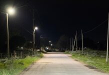 Quequén: se sigue llegando con iluminación a sectores donde antes no había alumbrado público