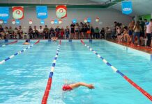 Todos al Agua celebró sus 10 años con un Nacional récord y más de 200 nadadores en Necochea