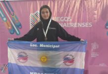 Necochea sumó una medalla de oro en Bonaerenses gracias a la natación adaptada municipal