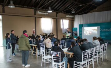 El Consorcio de Gestión del Puerto Quequén recibió a estudiantes de Villa Devoto