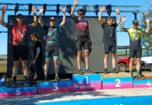Los necochenses fueron protagonistas en una exigente jornada del MTB Series MDQ