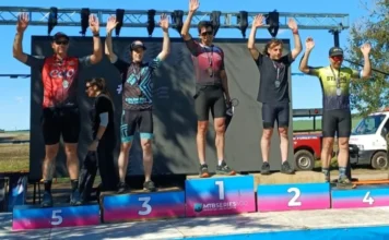Los necochenses fueron protagonistas en una exigente jornada del MTB Series MDQ