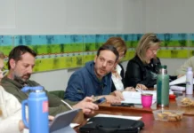 Concejales dialogaron con Crocci y buscan consenso para aprobar el pliego de los colectivos