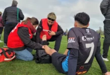 Cruz Roja brindó primeros auxilios durante las masivas jornadas deportivas de Magistrados